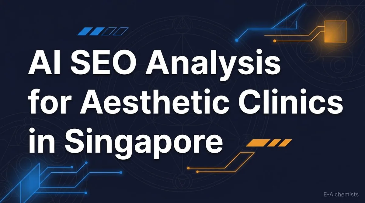 AI SEO Analysis for Aesthetic Clinics in Singapore