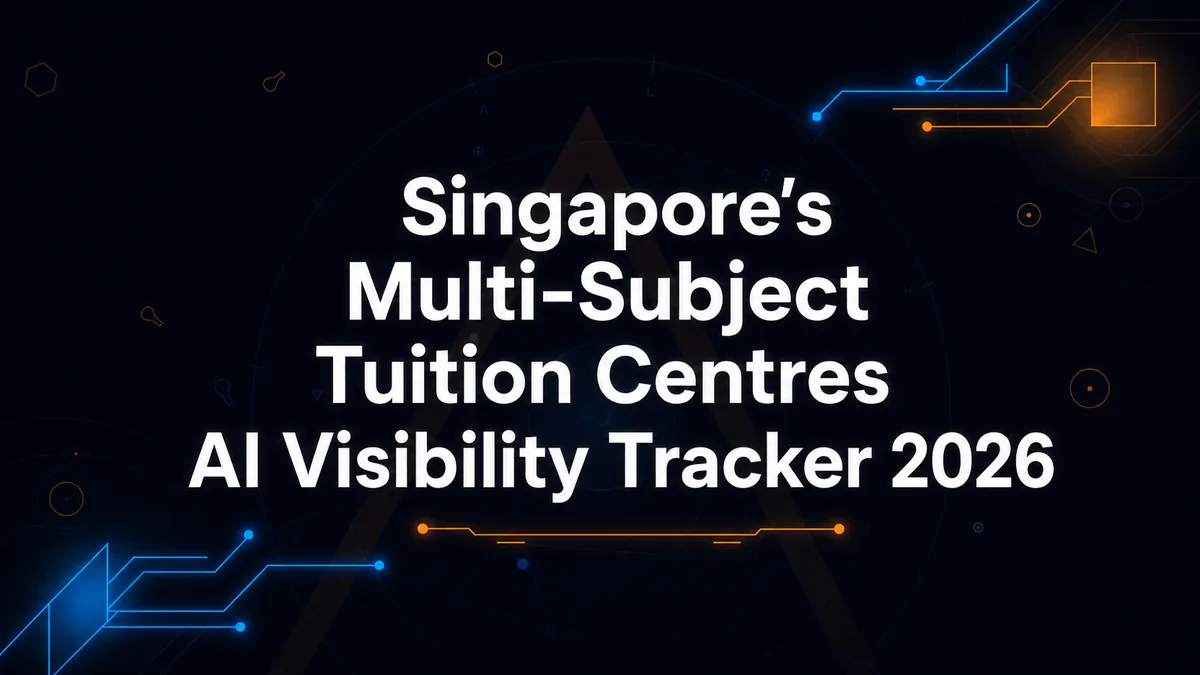 Singapore Multi-Subject Tuition AI Visibility Tracker 2026