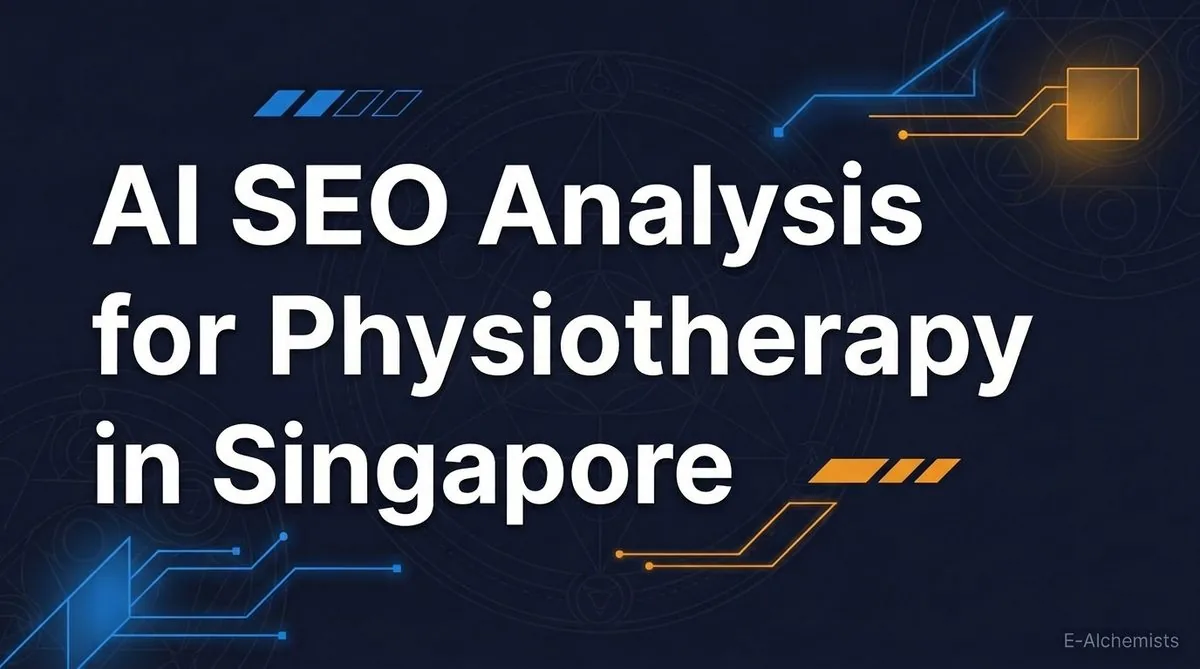 AI SEO Analysis for Physiotherapy in Singapore